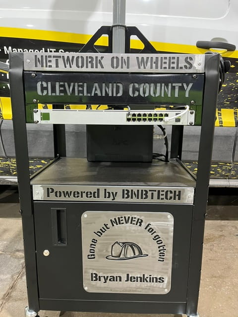 Custom Fabricated and Personalized Roller Cart