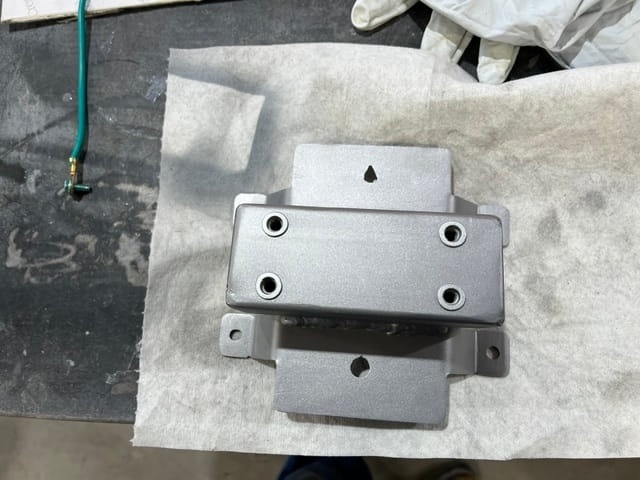 Custom Fabricated Mount Base