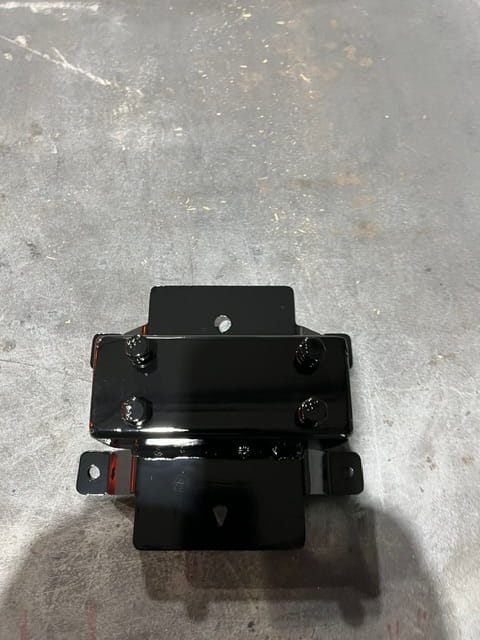 Custom Fabricated Mount Base - Completed